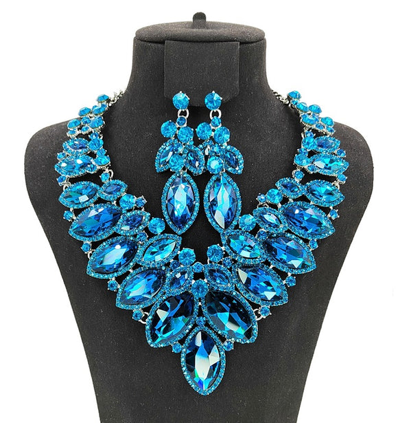 Teal Blue Necklace