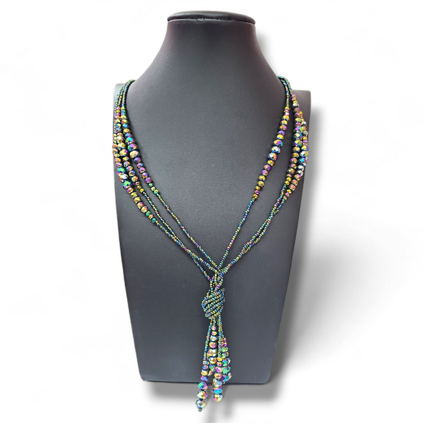 Oilslick necklace