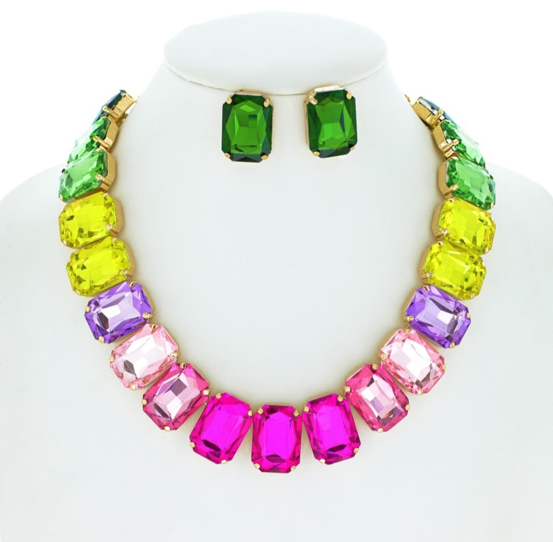 Multi single line Necklace