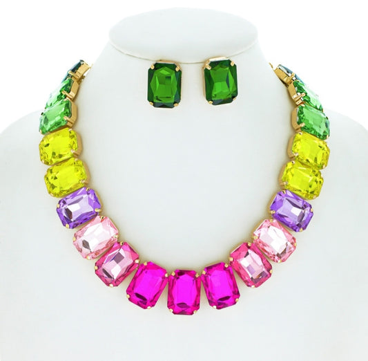 Multi single line Necklace