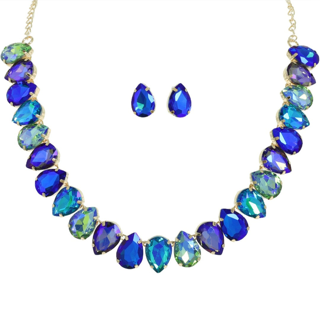 Mermaid Rhinestone Necklace