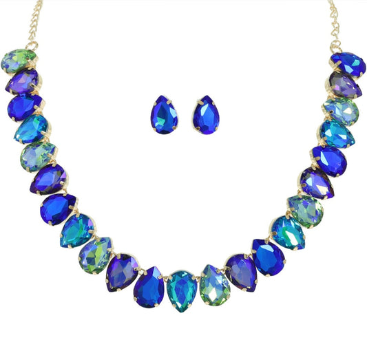 Mermaid Rhinestone Necklace