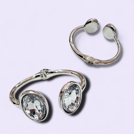 Silver Hinge Bracelet