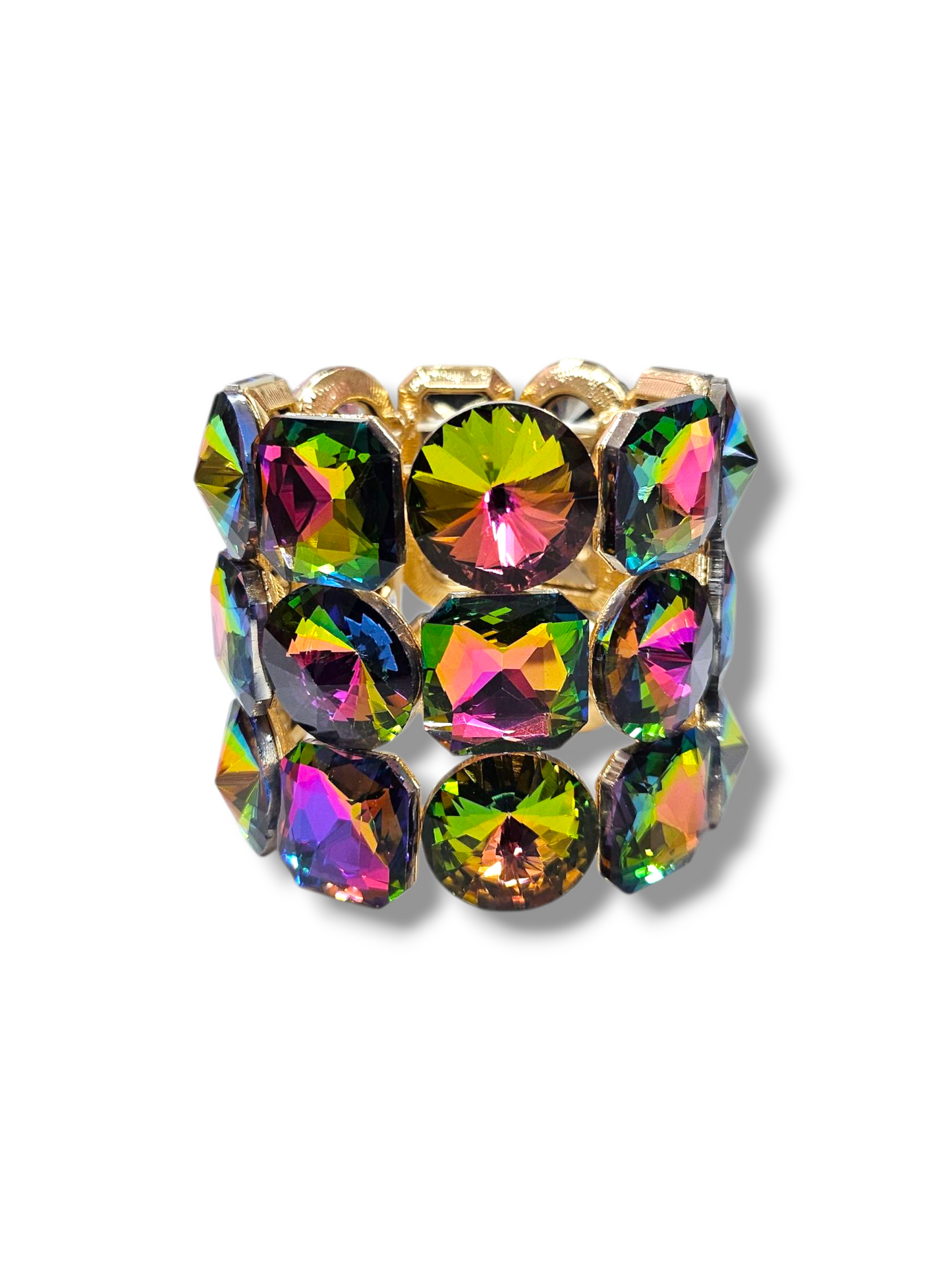 Statement Oilslick Bracelet
