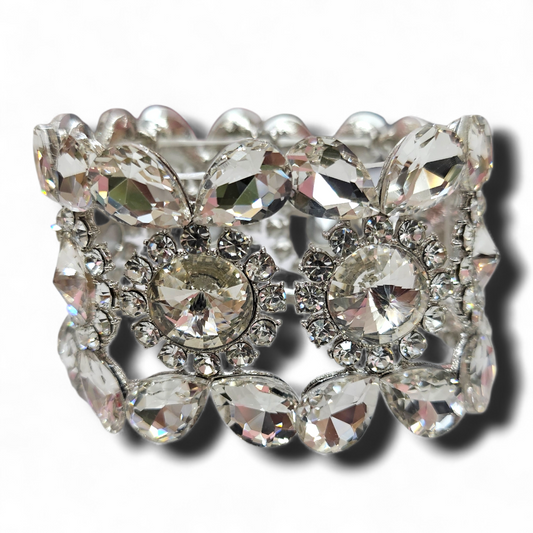 Statement silver Bracelet