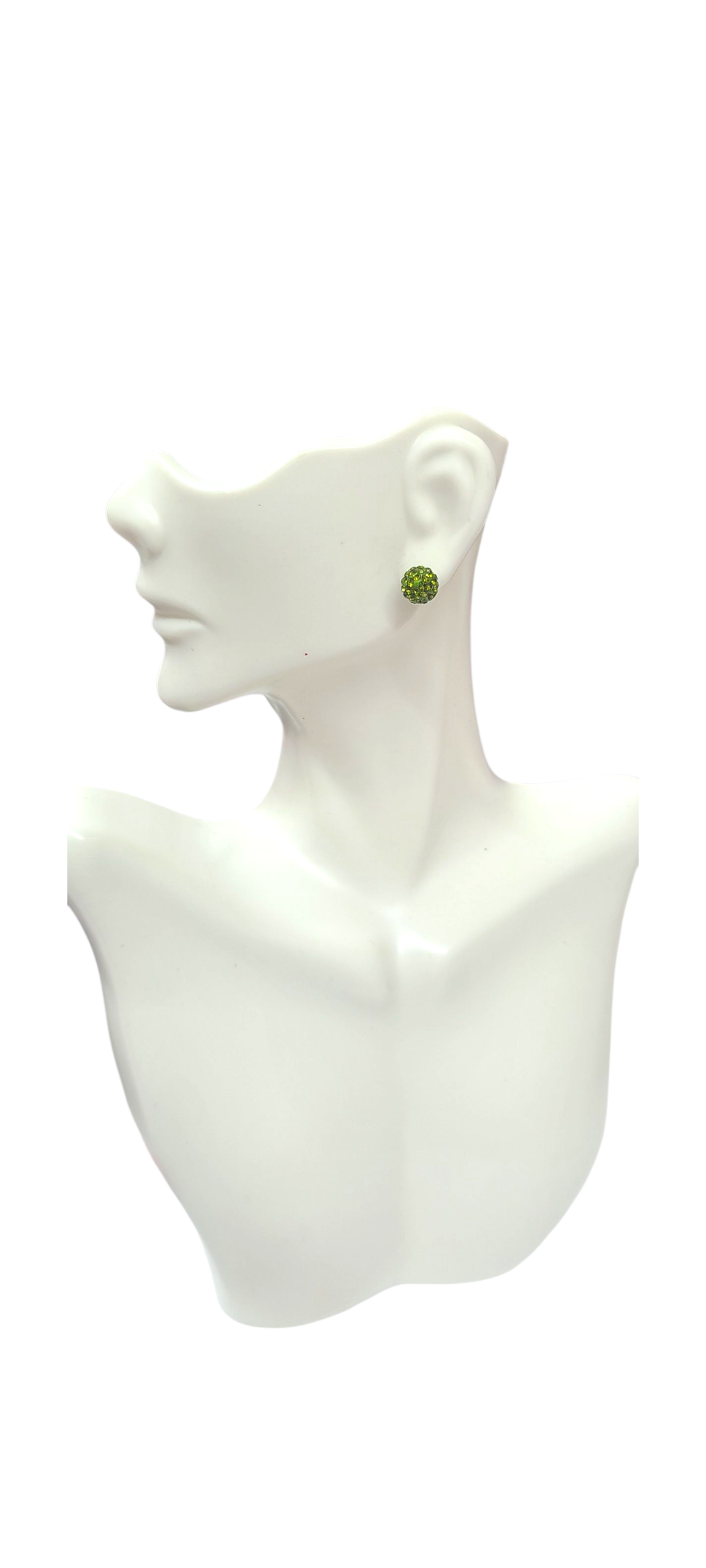 Light green studs