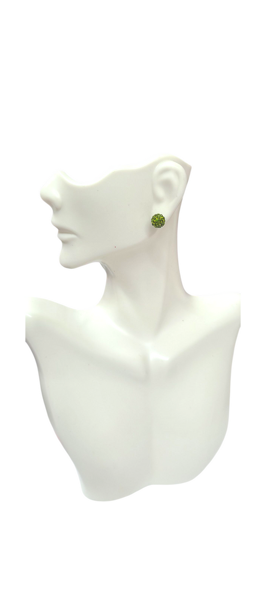 Light green studs