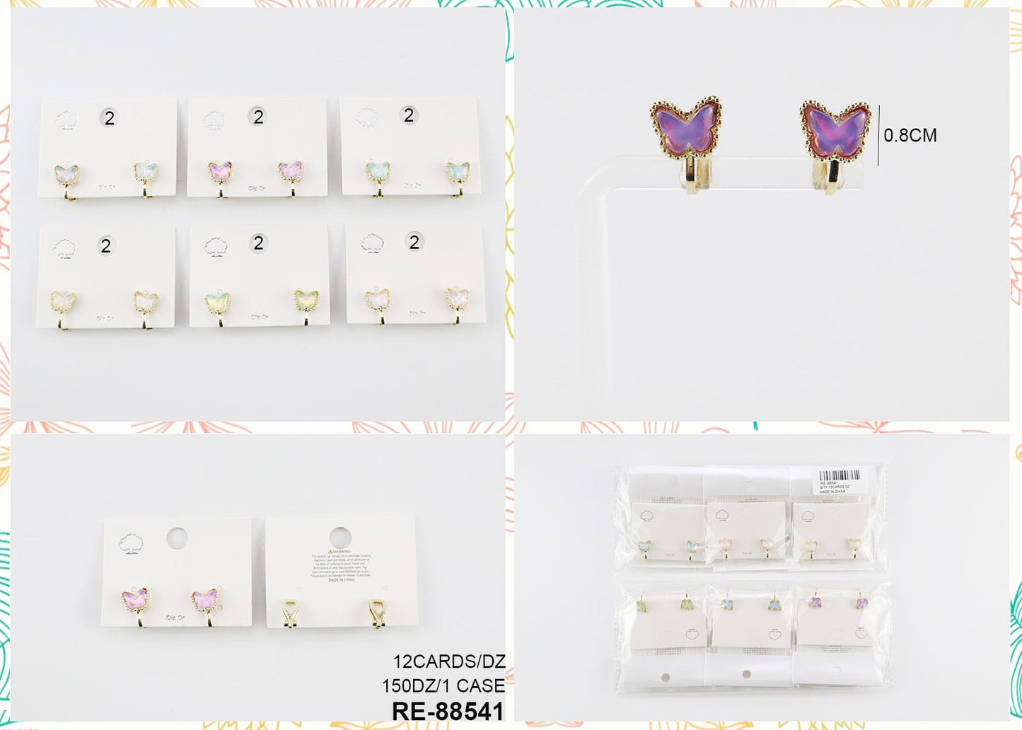 Earrings dozen pack