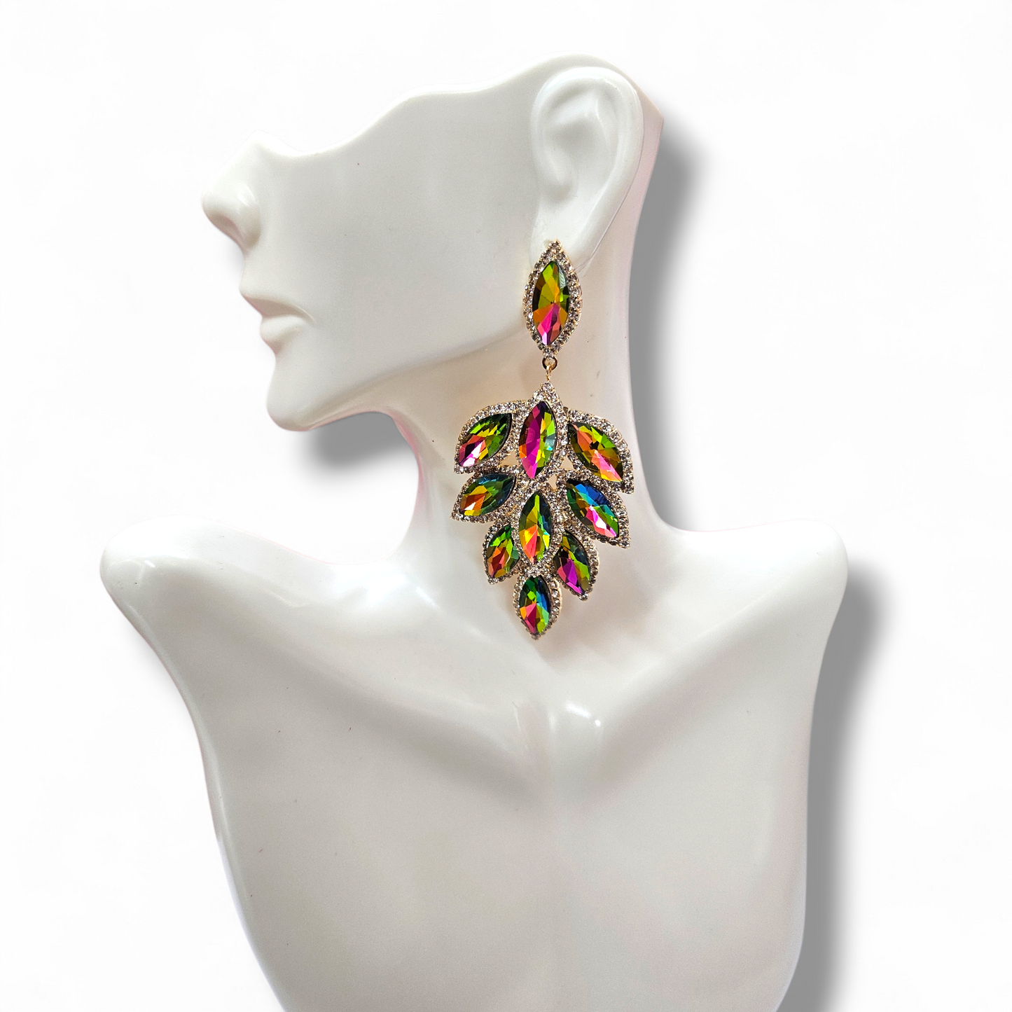 Post Oilslick Earrings