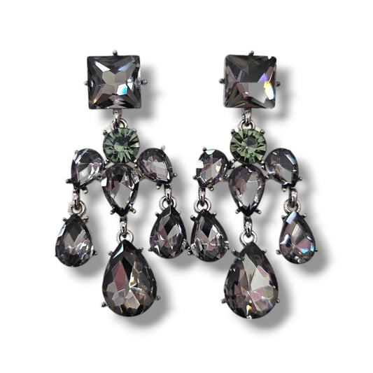 Hematite Chandelier Earrings