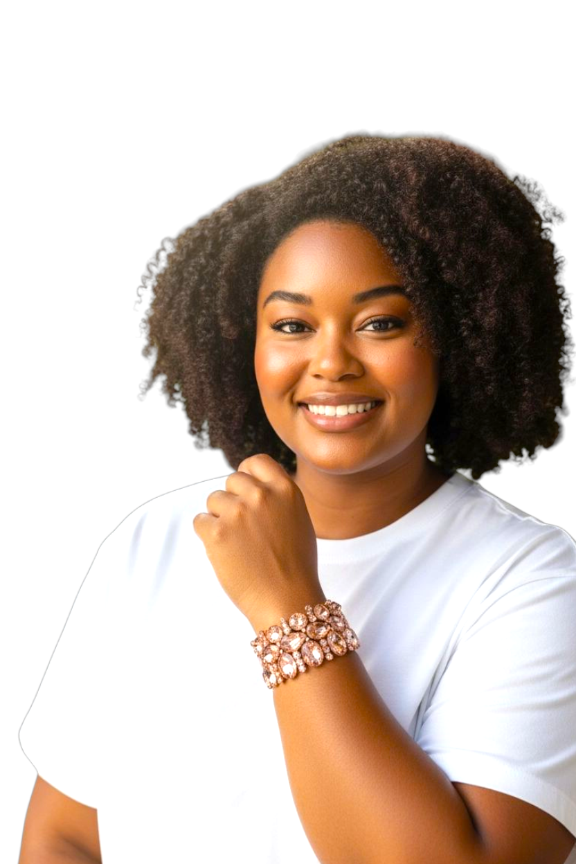 Copper Rhinestone Bracelet