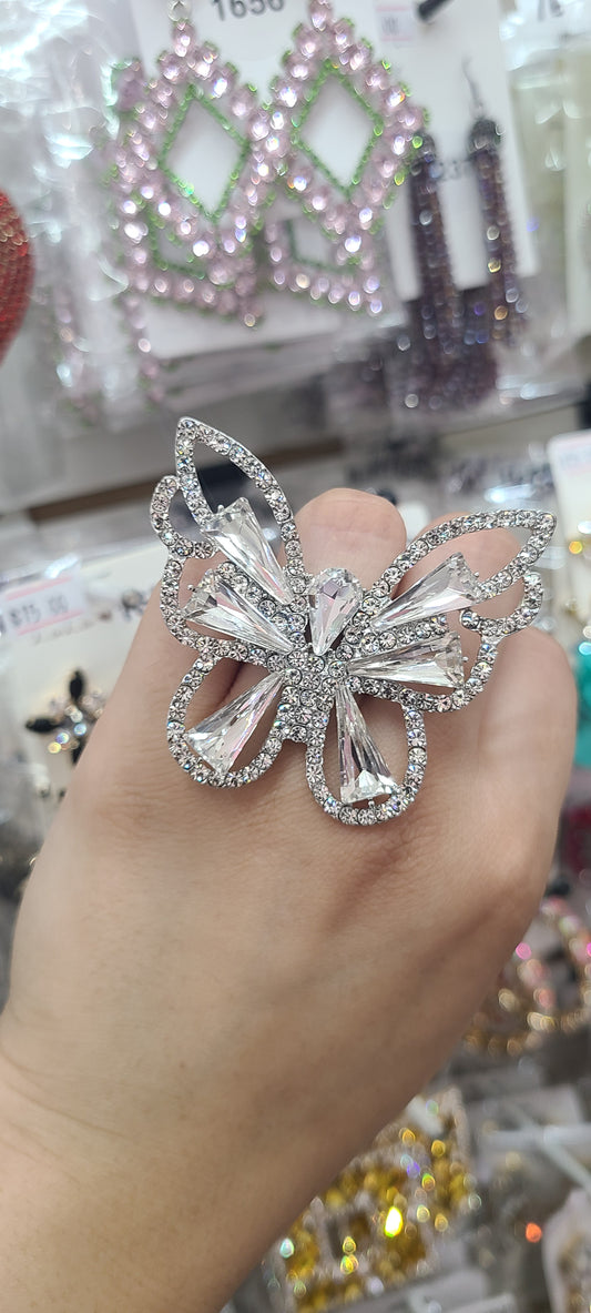 Silver butterfly
