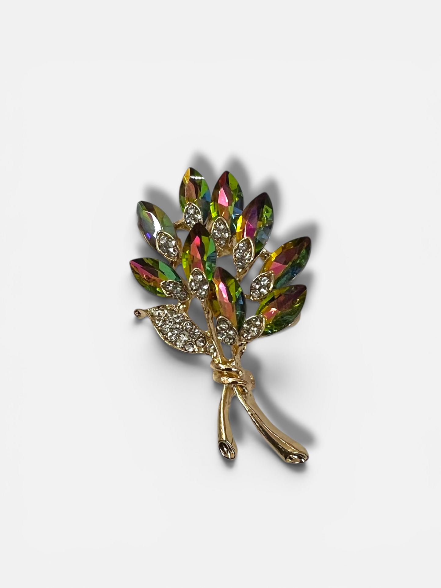 Oil spill brooch