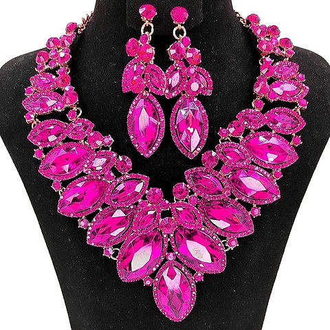 Hot Pink Necklace