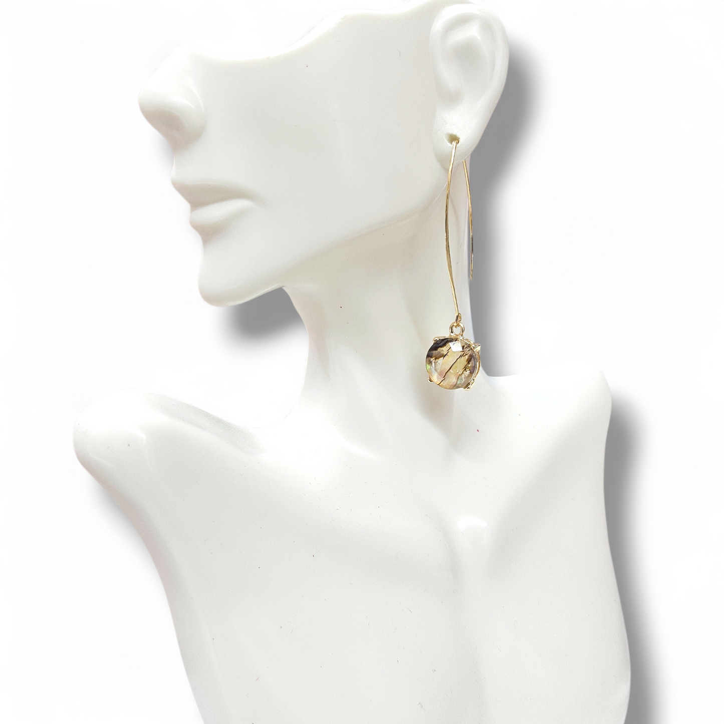 Marble Brown earrings