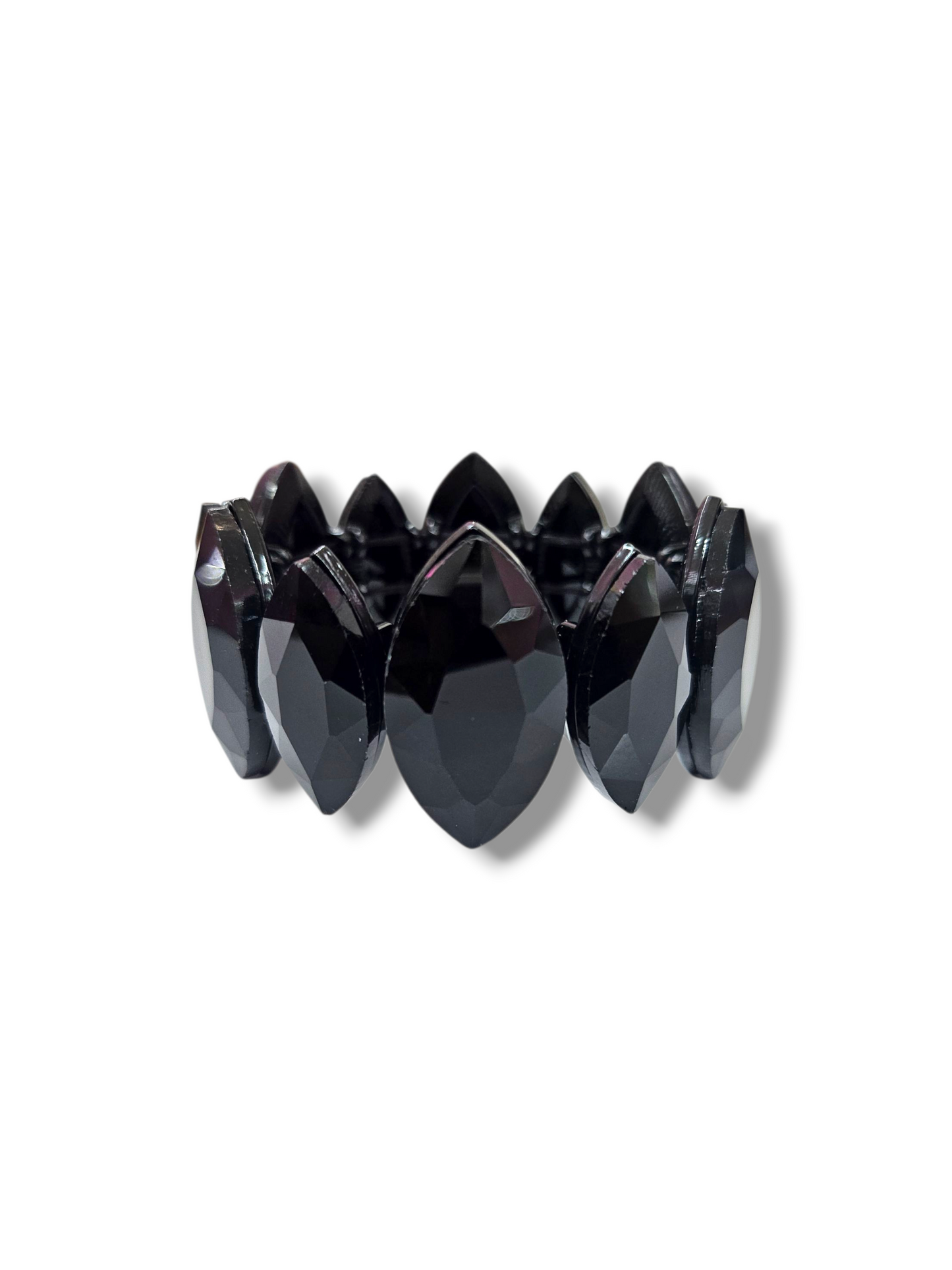 Black Rhinestone Bracelet