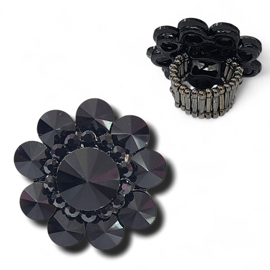 Black flower