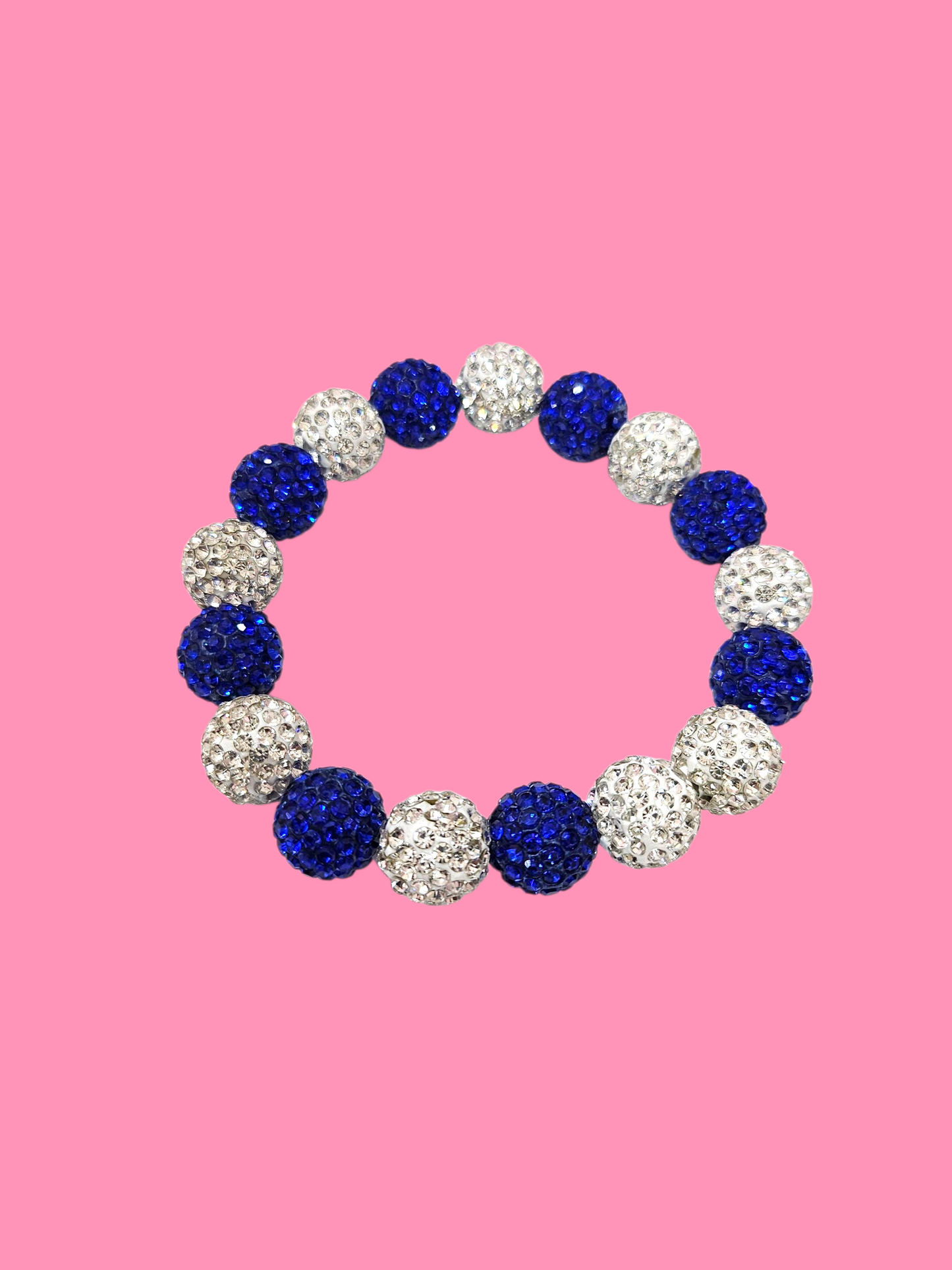 Blue White ceramic Bracelet