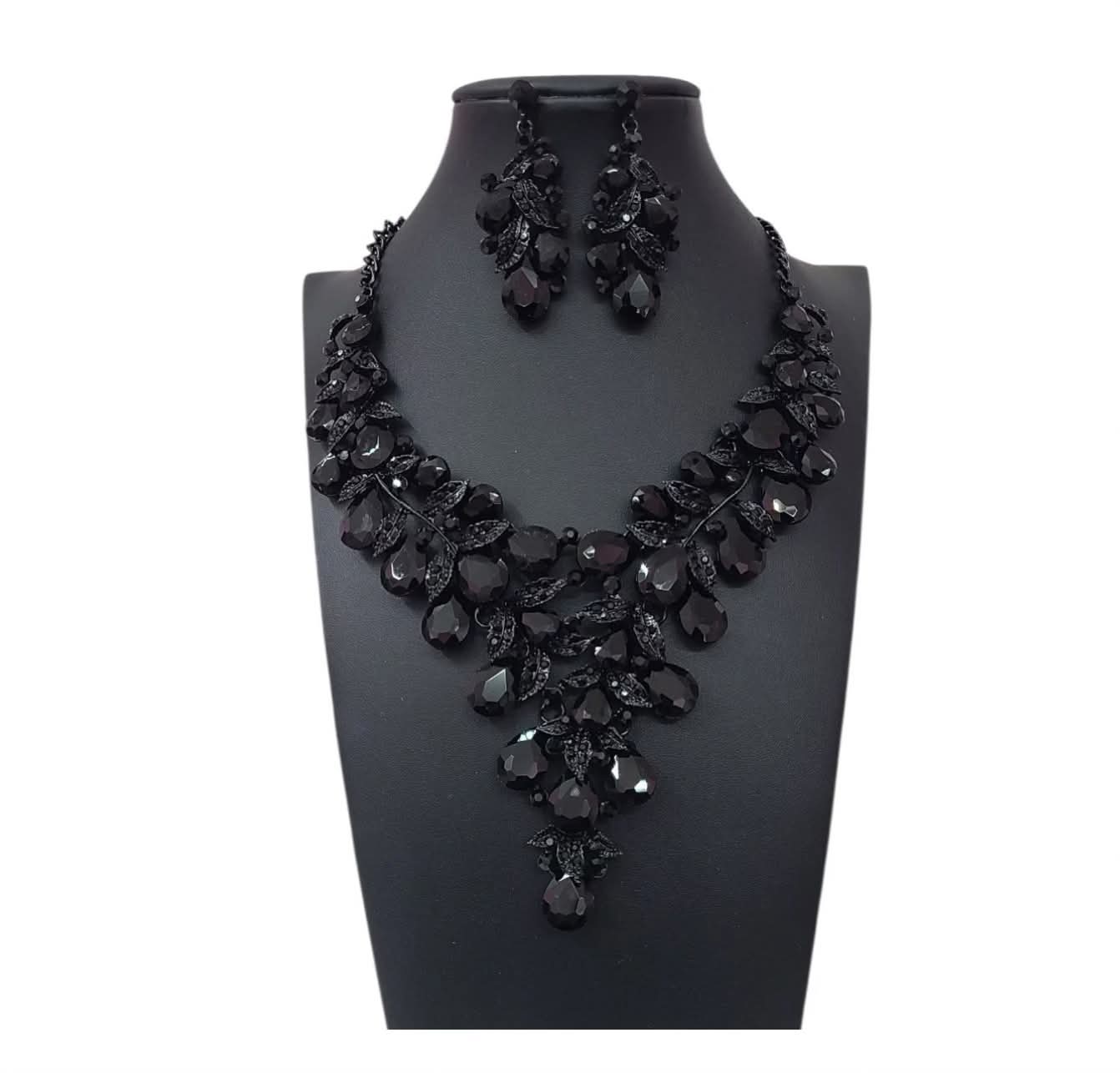Black Statement Necklace