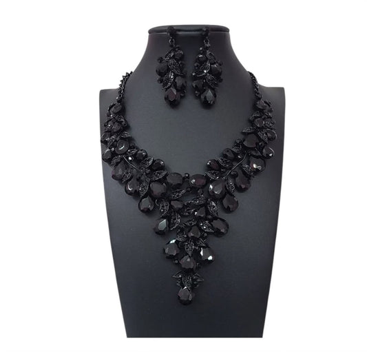 Black Statement Necklace