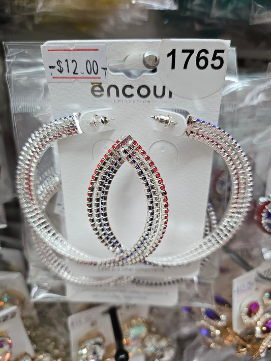 Red white blue hoops
