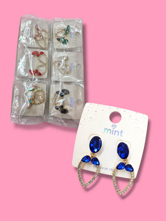 47995 Dozen Crystal earrings