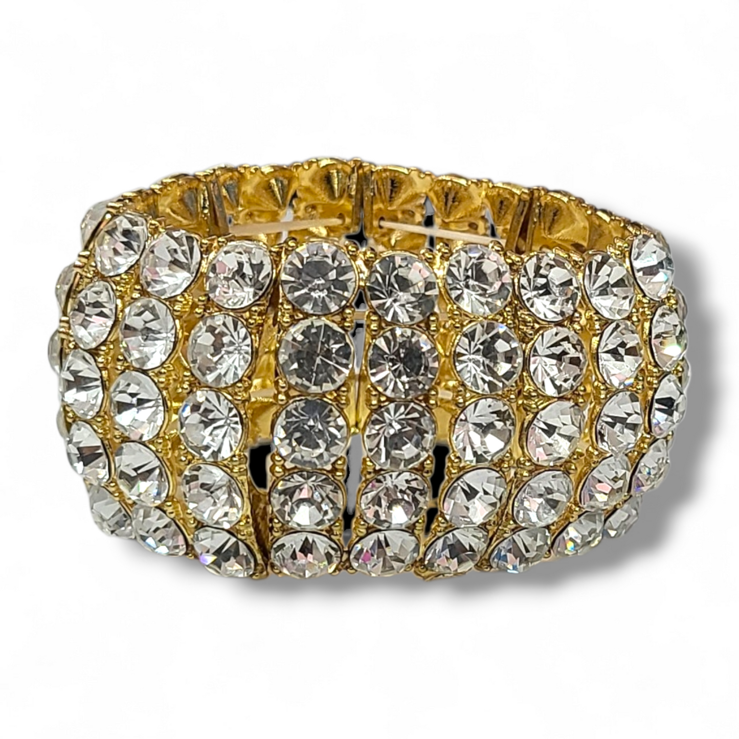 Stone gold bracelet