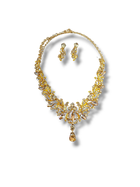 Topaz evening Necklace