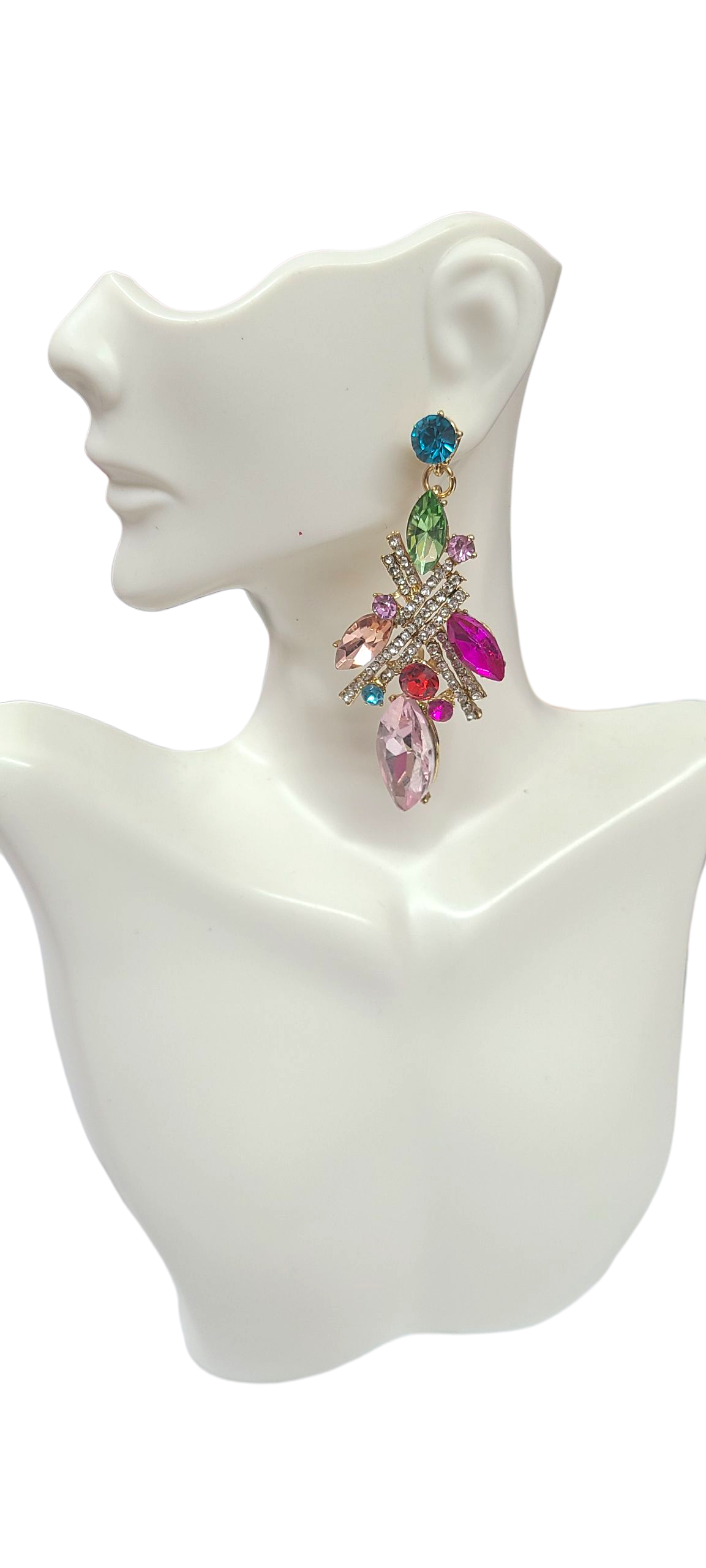 Multi Drop post earrings