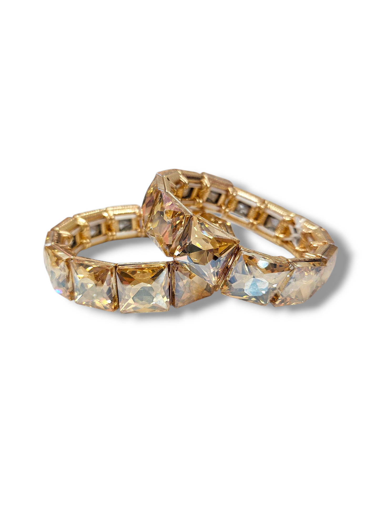 Topaz Rhinestone Bracelet