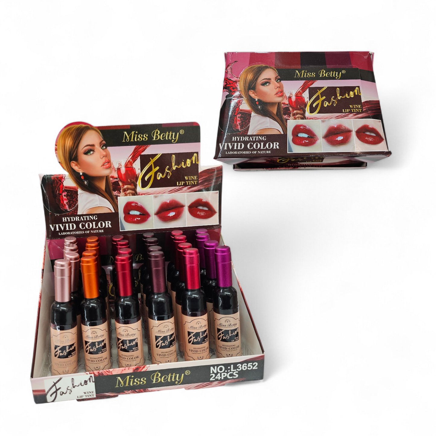 24 piece lip tints