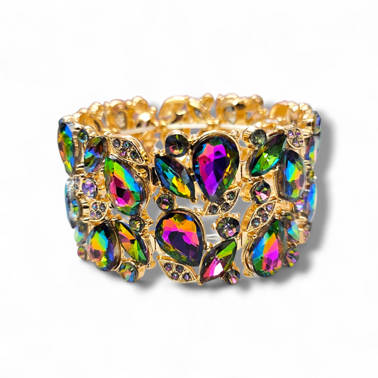 Gold Oilslick Bracelet
