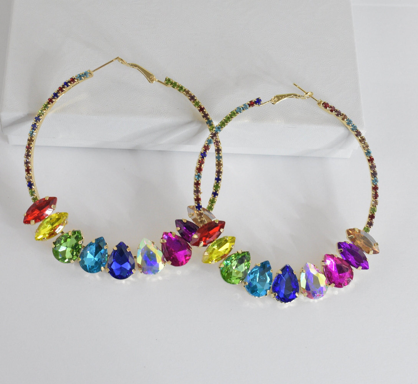 Multi Color side hoop