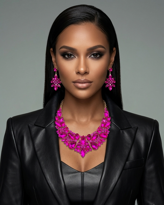 Pink Statement Necklace