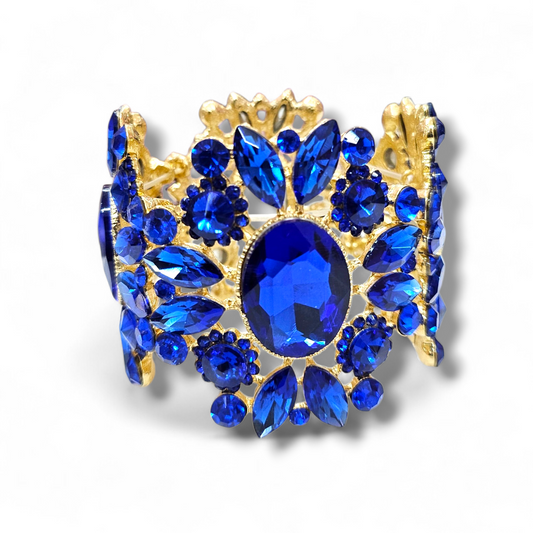 Royal Blue statement Bracelet