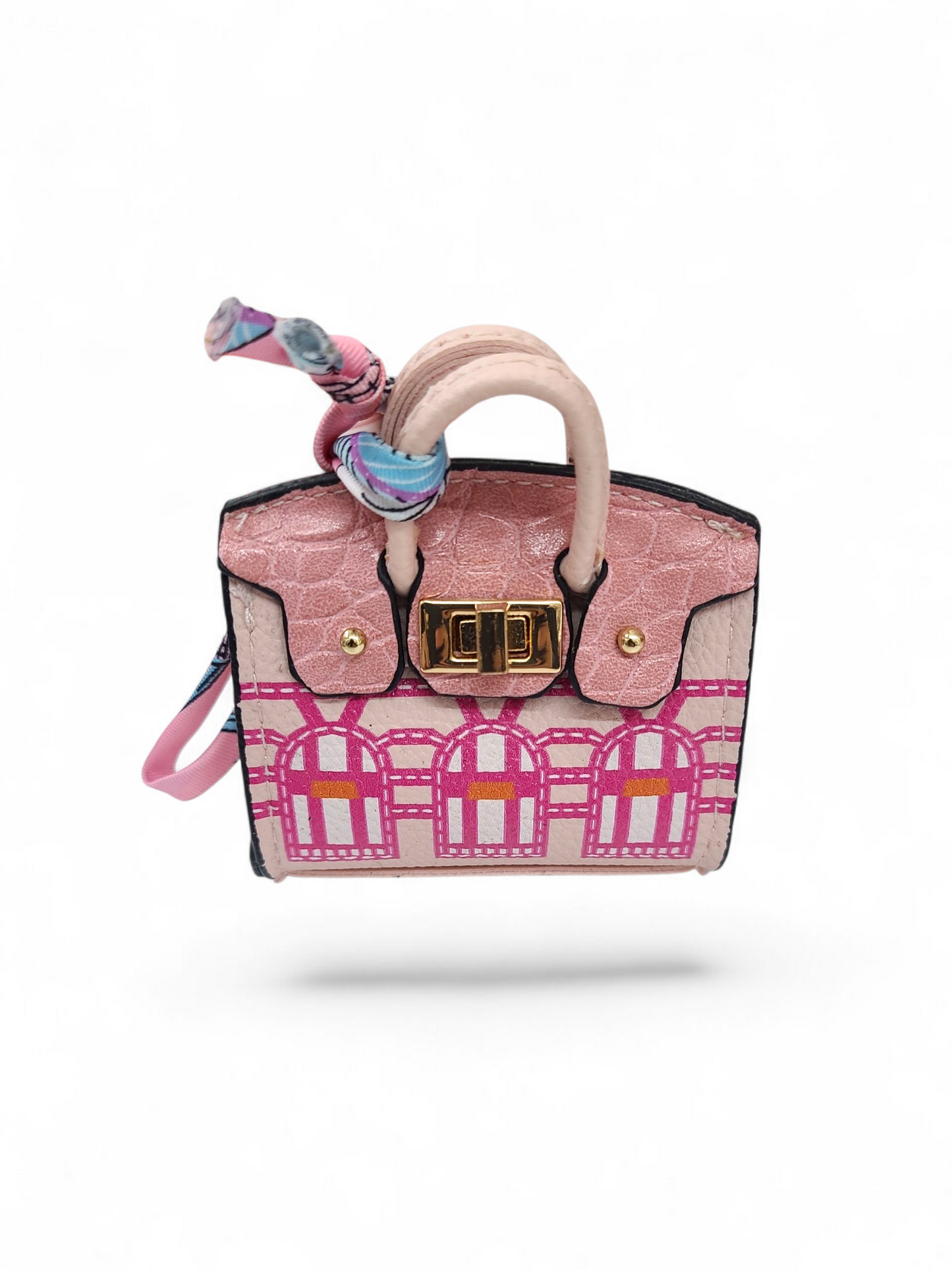 Baby Pink Purse Keychain