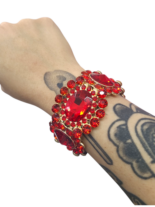 Red Stretch Bracelet