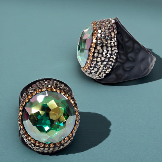 Emerald Green  Ring