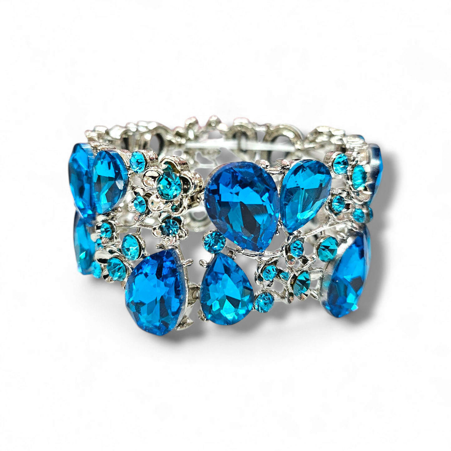 Silver Light Blue bracelet