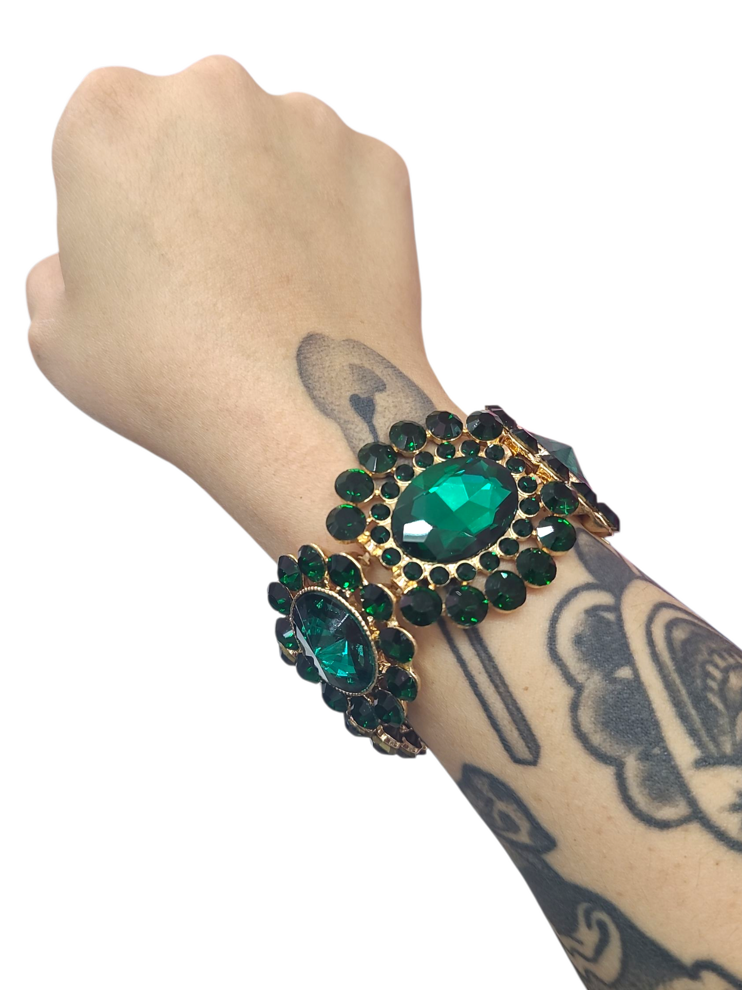 Emerald Green Stretch Bracelet