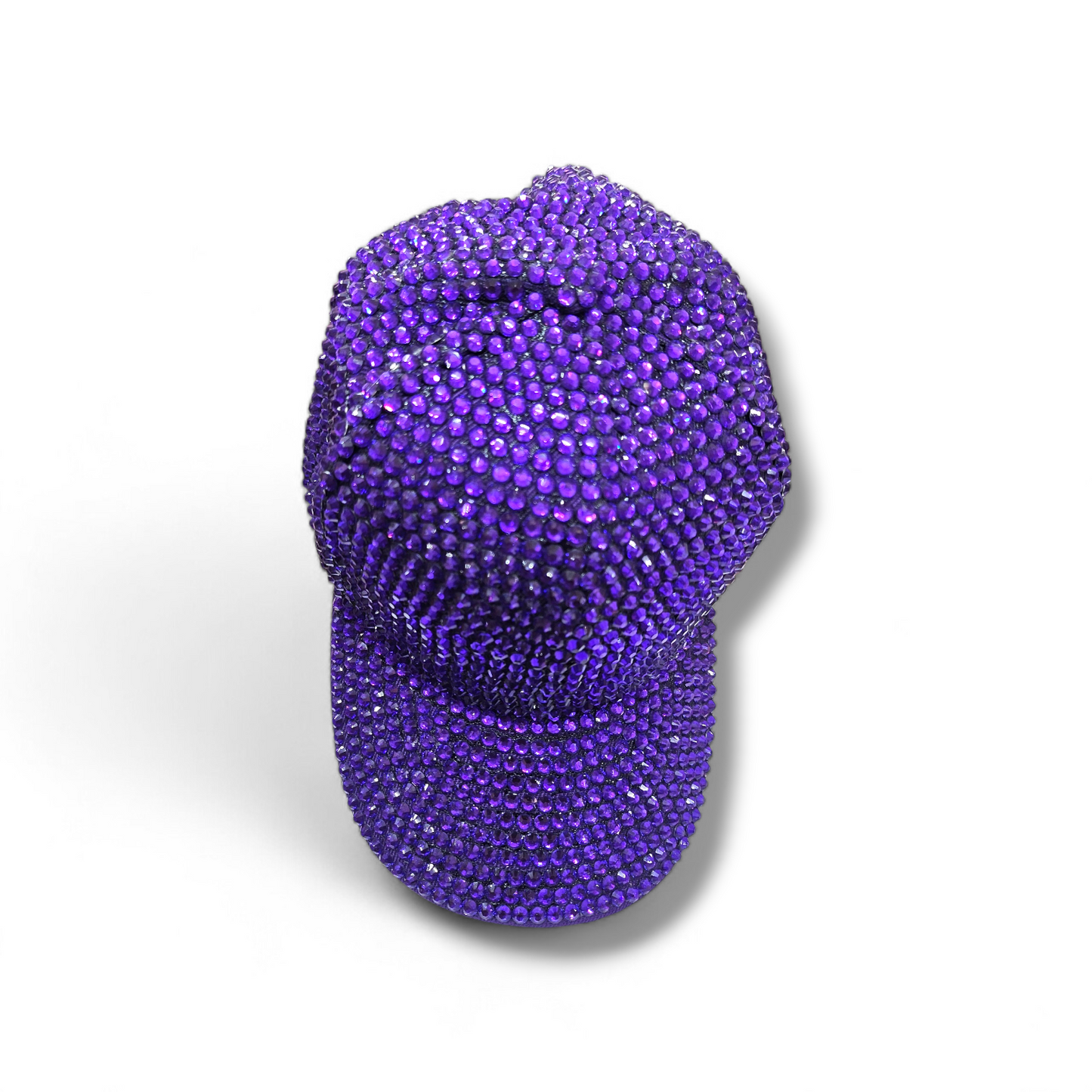 Purple Rhinestone Cap