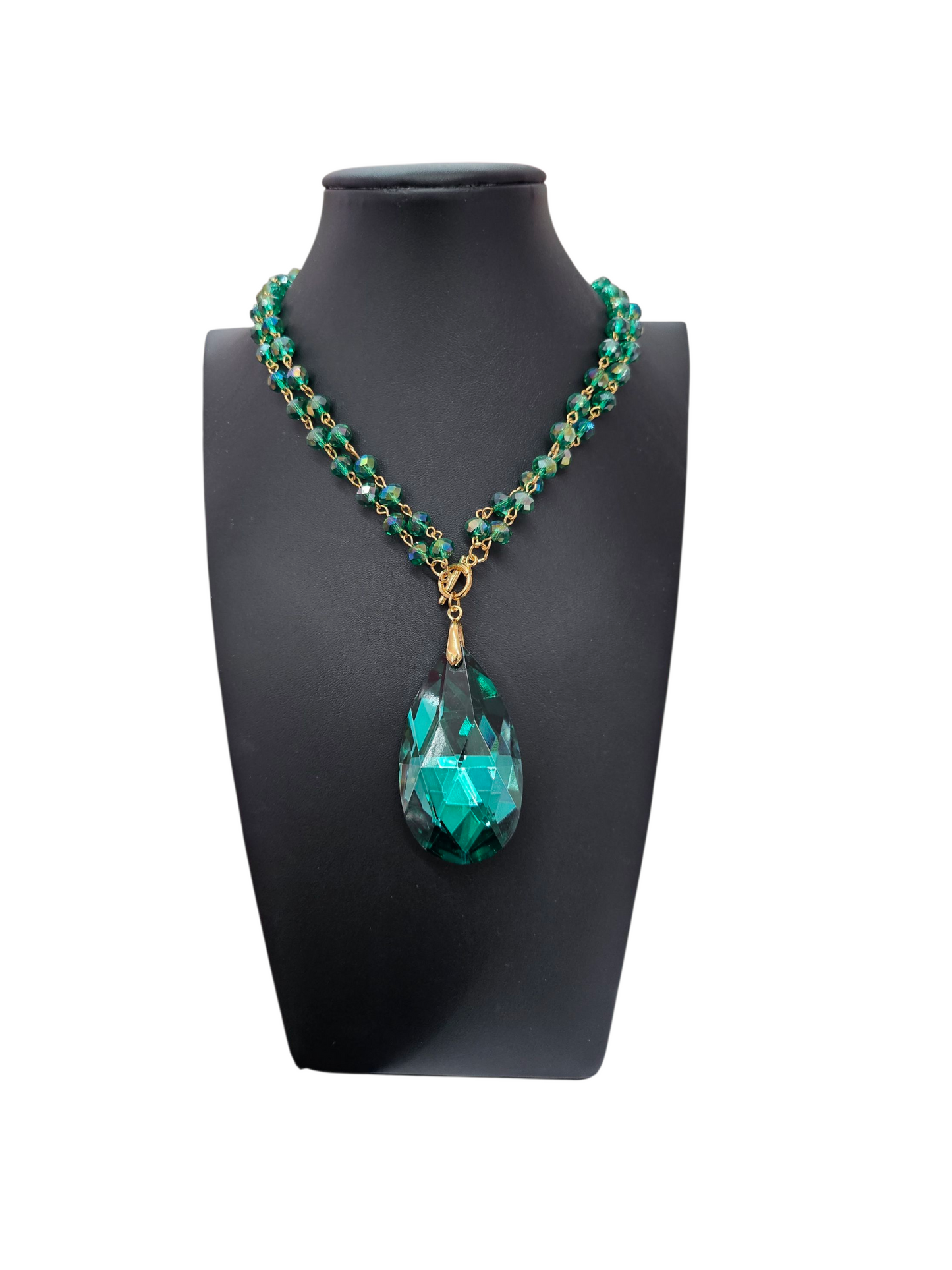 Green Crystal Necklace