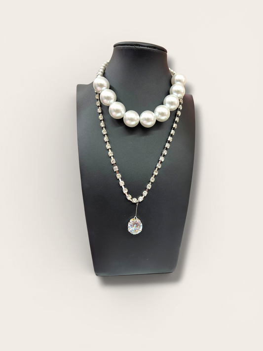 Peral layered necklace