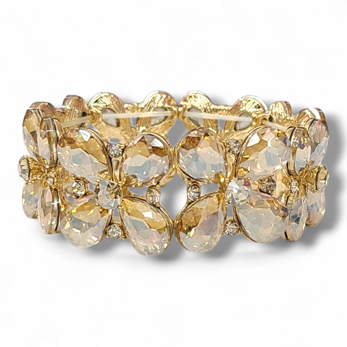 Topaz butterfly bracelet
