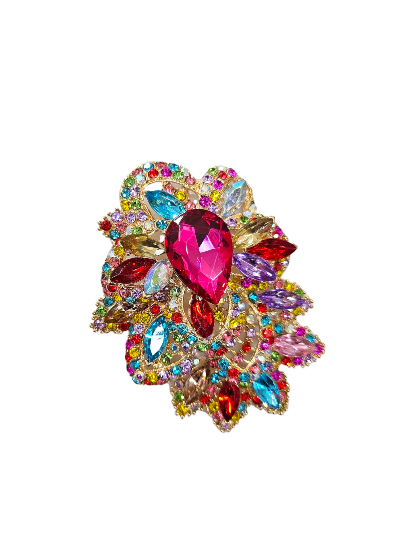 Multi Color Brooch Pin