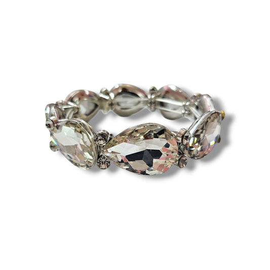 Silver Teardrop Bracelet