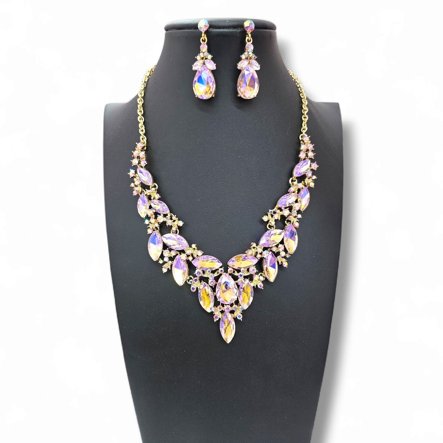 Pink AB Necklace