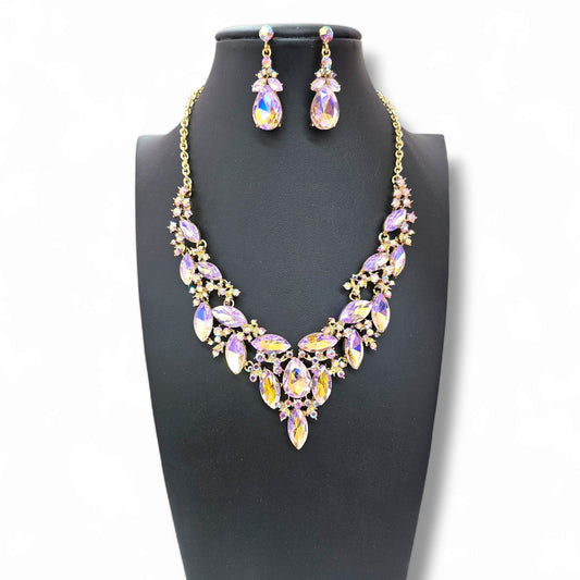 Pink AB Necklace
