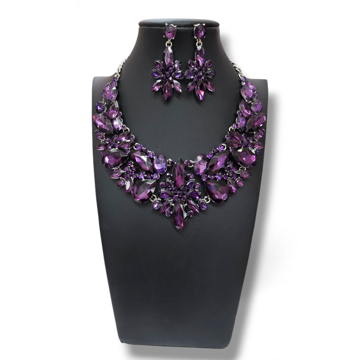 Purple Statement Necklace