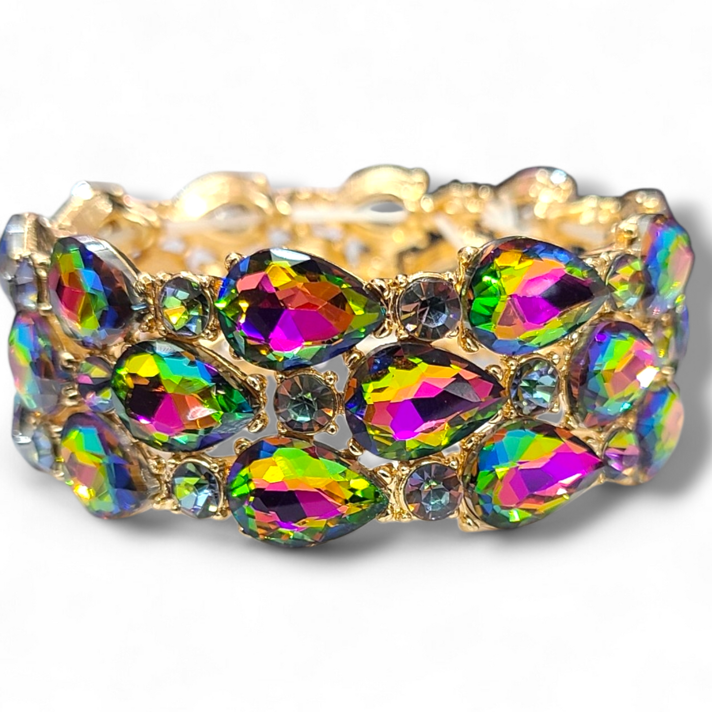 Oilslick bracelet